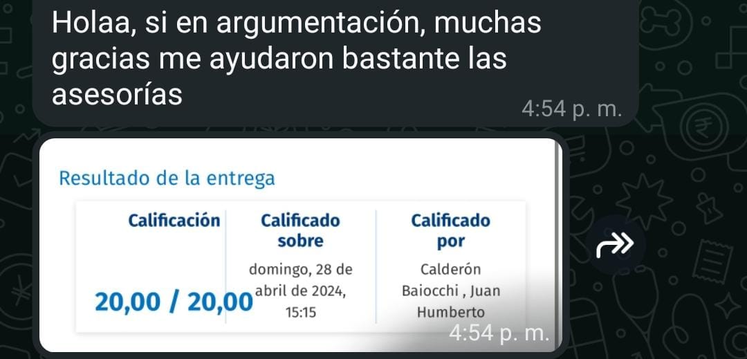 Programa Argumentación